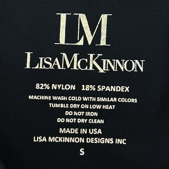 LISA MCKINNON Long Sleeve Top Sheer Sleeves Small - Picture 8 of 8